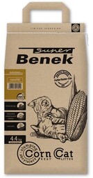 SUPER BENEK Żwirek dla kota Corn Golden 35