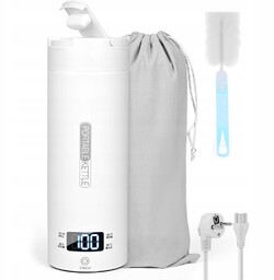 Czajnik Podróżny Przenośny , Termos, Czajnik Elektryczny 500ML