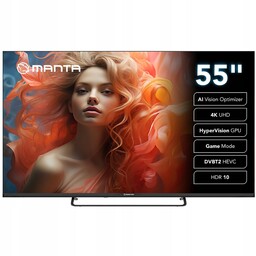 Telewizor Manta 55LUV125E 55" SmartTV Hdr Bluetooth Led