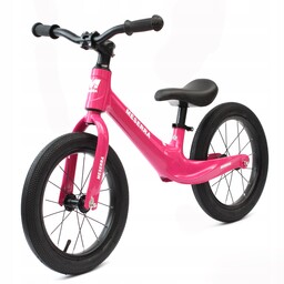 Rowerek biegowy Meserra dla dziewczynki pompowane koła 14"