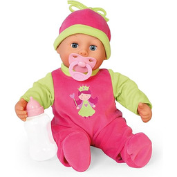 Bayer Design 93806AA Interaktywna lalka, mówiąca, miękkie ciało,