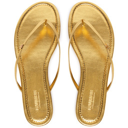 Japonki LAUREN RALPH LAUREN 802959563001 Złoty