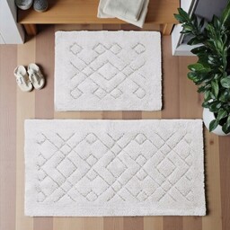 Dywaniki Do Łazienki Boston 12 Ecru 60x100 cm