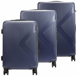 Jony zestaw walizek podróżnych na kółkach twarde materiał