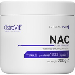 OstroVit NAC N-ACETYLO L-CYSTEINA W PROSZKU 200 g