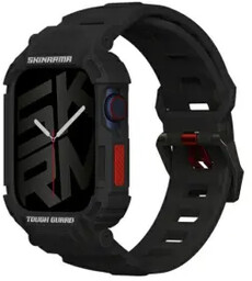 Skinarma Mecha 2in1 do Apple Watch 45/44mm Czarny