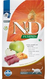 FARMINA Karma dla kota N&D Adult Pumpkin Jeleń