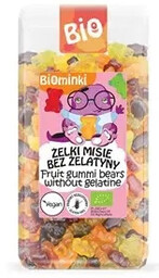 Biominki Żelki misie bez żelatyny bezglutenowe 400 g