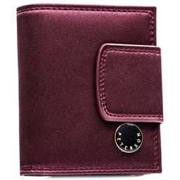 Portfel damski ze skóry naturalnej i ekologicznej