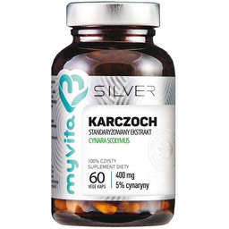 Myvita Silver Karczoch 400 mg 60 K wątroba