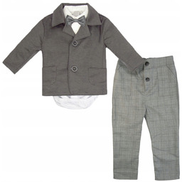 Garnitur Niemowlęcy komplet ubranko wizytowe 80