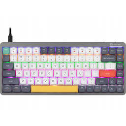 Tracer Fina 84 Grey Wireless Outemu Red Klawiatura