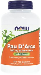 Suplement diety NOW FOODS Pau D''arco 500 mg,