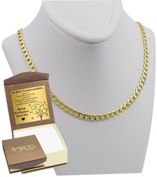 Złoty Łańcuszek Męski Pancerka 3,50 mm pr 585