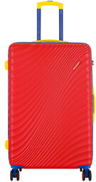 Walizka duża Semi Line T5935-3 Czerwony