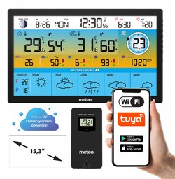 Multi Stacja Pogodowa Meteo SP500 Wifi Pomiar Jakości