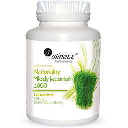 ALINESS Naturalny Młody Jęczmień 1800 120tabs