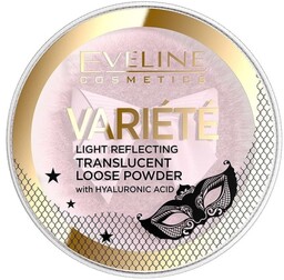 Puder sypki Translucent z kwasem hialuronowym Eveline Variete