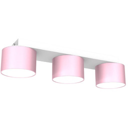 MILAGRO MLP7555 Lampa sufitowa Dixie 3xGX53 Różowy/Biały