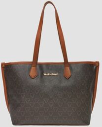 VALENTINO Brązowa damska shopperka Lady Re