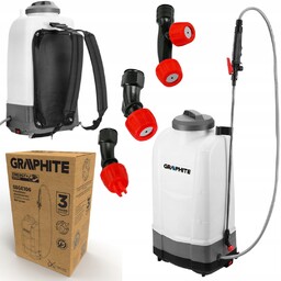 Graphite Opryskiwacz Akumulatorowy 3dysze 15 litrów bez akumulatora