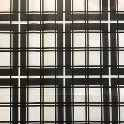 Bibuła gładka krata czarna 50x70cm 50 arkuszy