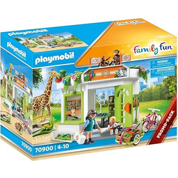 PLAYMOBIL Family Fun Lecznica zwierząt w zoo,