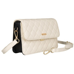 Elegancka, pikowana listonoszka crossbody David Jones
