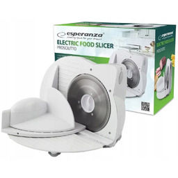 Krajalnica Elektryczna Esperanza Prosciutto EKM017W Biała