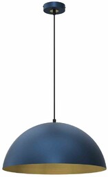 MILAGRO MLP8289 BETA NAVY BLUE/GOLD Lampa wisząca 1xE27