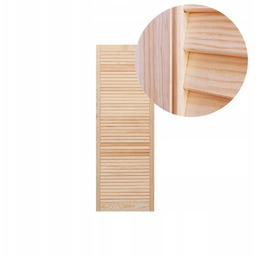 Drzwiczki Ażurowe Sosnowe 49,4 x 140,6 cm Front