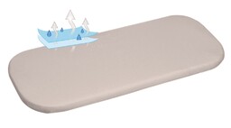 Babymatex Prześcieradło nieprzemakalne 40x90 szare z gumką Bamboo