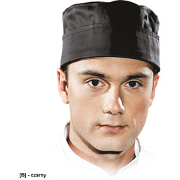 LH-SKULLER - Krótka czapka kucharska z serii Chefs