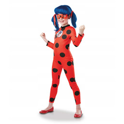 Kostium Biedronka Tikki Miraculous Rubie's r. 110-116 M,