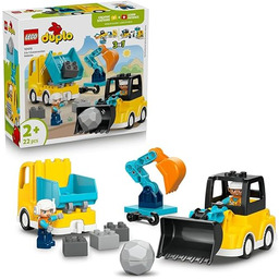 LEGO DUPLO Maszyny budowlane 3 w 1, klocki