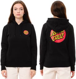 bluza damska SANTA CRUZ CLASSIC DOT HOODIE Black
