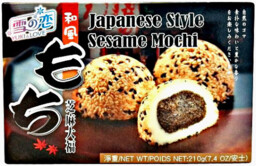Mochi, ryżowe ciasteczka z sezamem 210g - Yuki