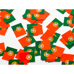 Konfetti Flaga Portugalii - 150 szt.