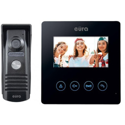 Wideodomofon EURA VDP-52A3''ATIRA'' czarny