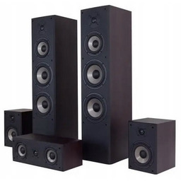 Zestaw kolumn 5.0 Quadral Quintas 6500 głośniki kolor