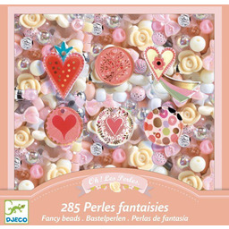 Drewniany zestaw do tworzenia biżuterii Serca 285 el