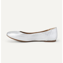 AMAZON ESSENTIALS SREBRNE DAMSKIE BALERINY 36 6IA
