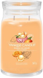 Yankee Candle Signature Mango Ice Cream Świeca Duża