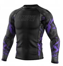Rashguard Extreme Hobby Black Panther S Fioletowy Odzież