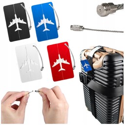 IDENTYFIKATOR DO WALIZKI ZAWIESZKA NA BAGAŻ DO SAMOLOTU