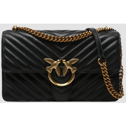 PINKO Czarna torebka Love One Classic AW25