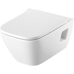 GEBERIT Miska WC podwieszana SELNOVA SQUARE Rimfree 35x54x30cm