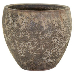 Donica Antique Belly Vulcano 28 cm brązowy