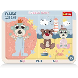 Trefl - Bobaski i Miś - Słodkie Bobaski