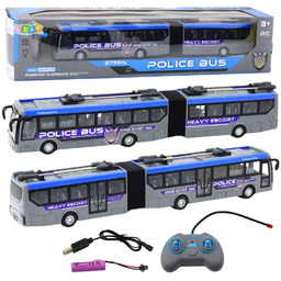 Autobus policyjny przegubowy RC 1:32
